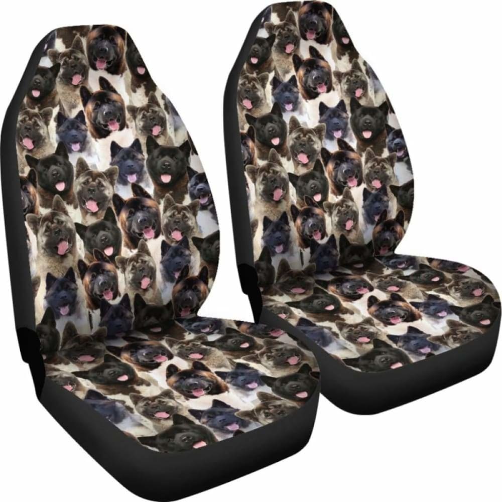 Akita Full Face Car Seat Covers 094201 - YourCarButBetter