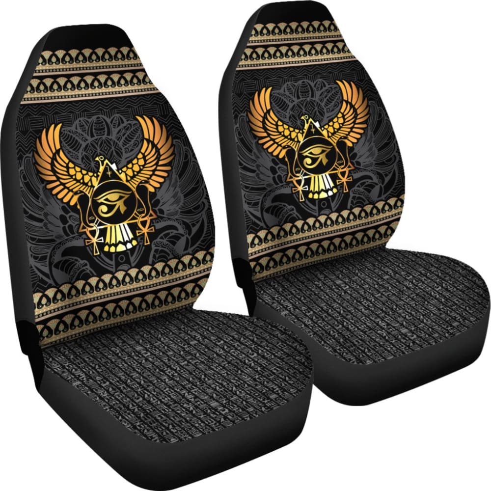Amazing Ancient Egyptian Wings Eyes Of Horus Car Seat Covers 210404 - YourCarButBetter