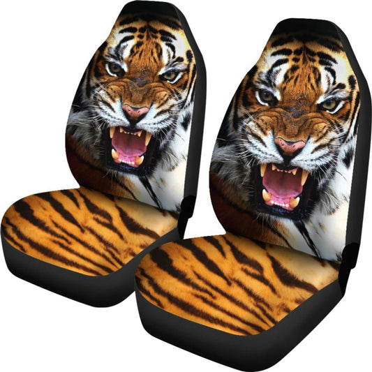 Amazing Roaring Tiger Car Seat Covers 212204 - YourCarButBetter