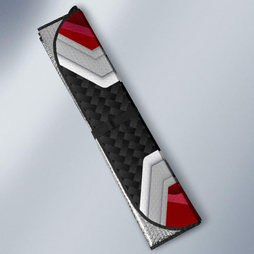 Amazing Volvo Red Black Themed Printed Car Auto Sun Shades 210901 - YourCarButBetter