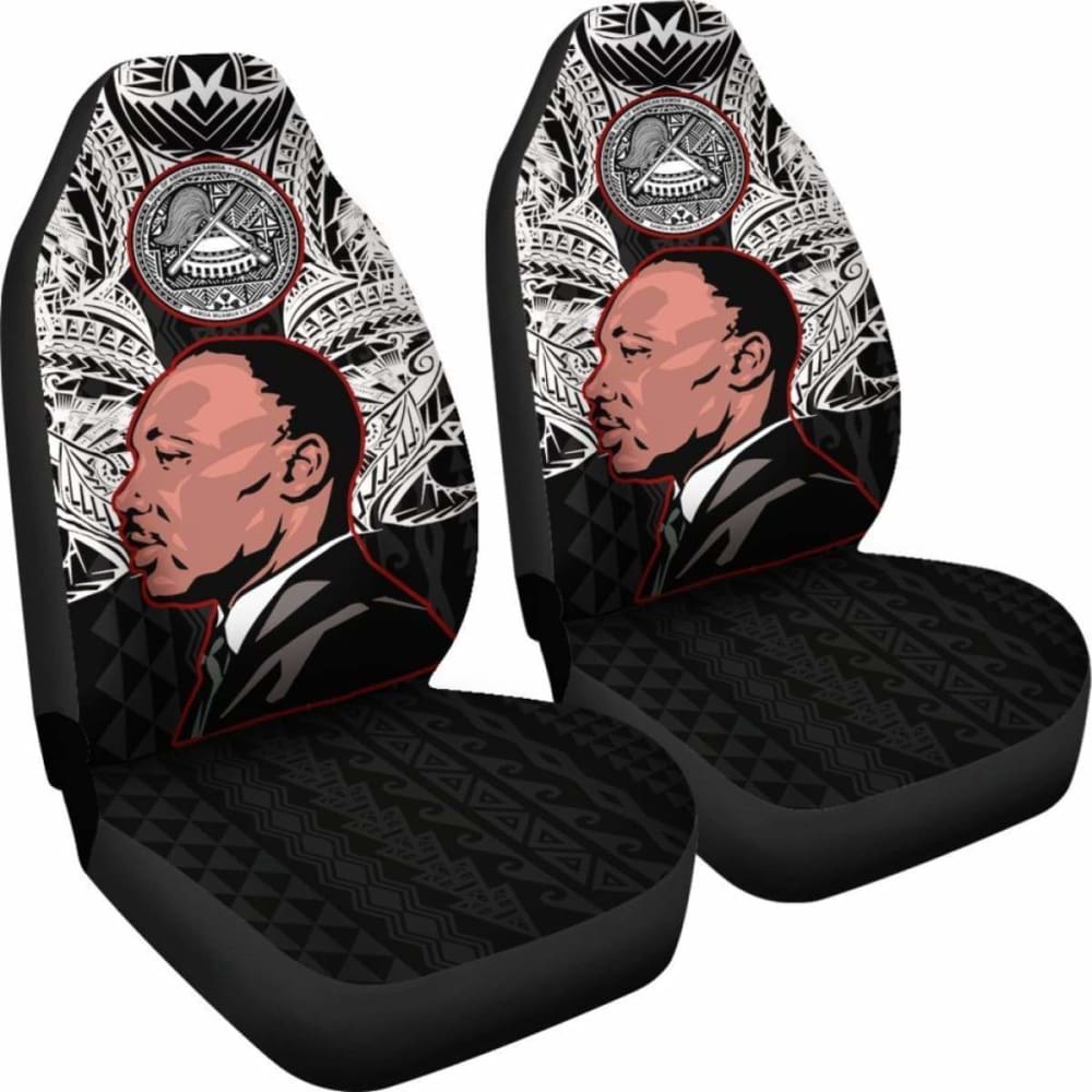 American Samoa Polynesian Car Seat Covers Martin Luther King Jr. 105905 - YourCarButBetter