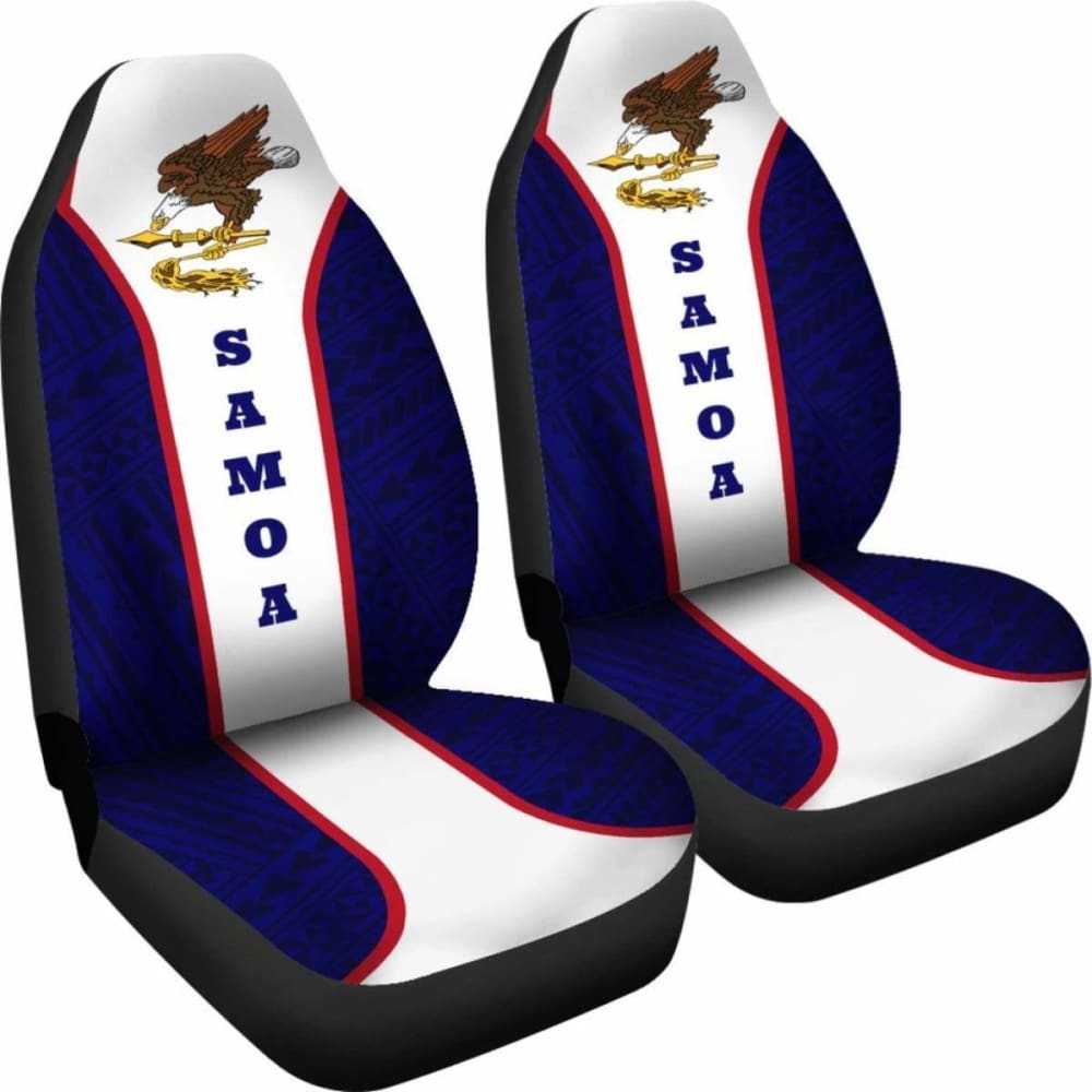 American Samoa Rising Car Seat Covers Amazing 105905 - YourCarButBetter