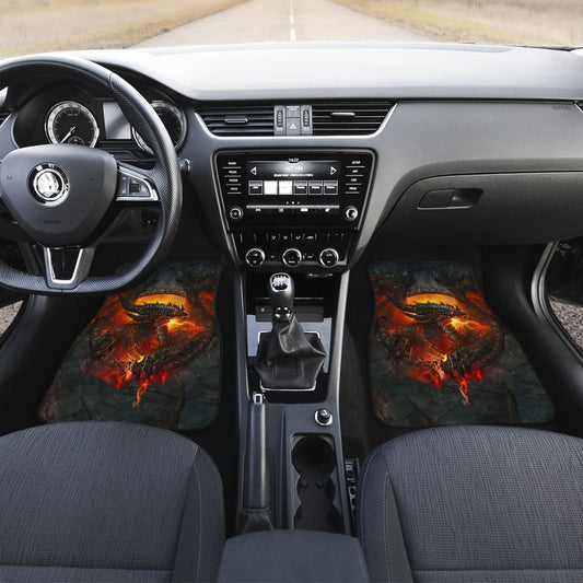 Ancient Dragon Lord of Fire Car Floor Mats 211604 - YourCarButBetter