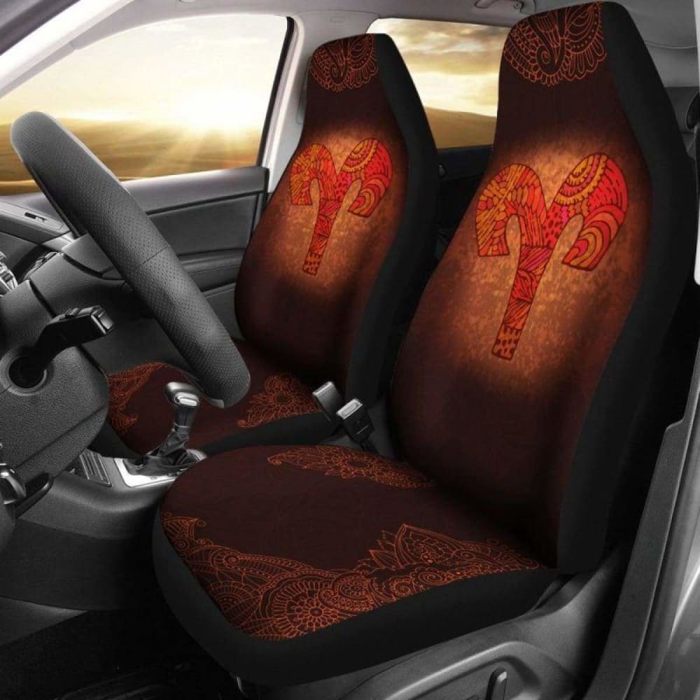 Aries Zodiac Sign Car Seat Covers Amazing 161012