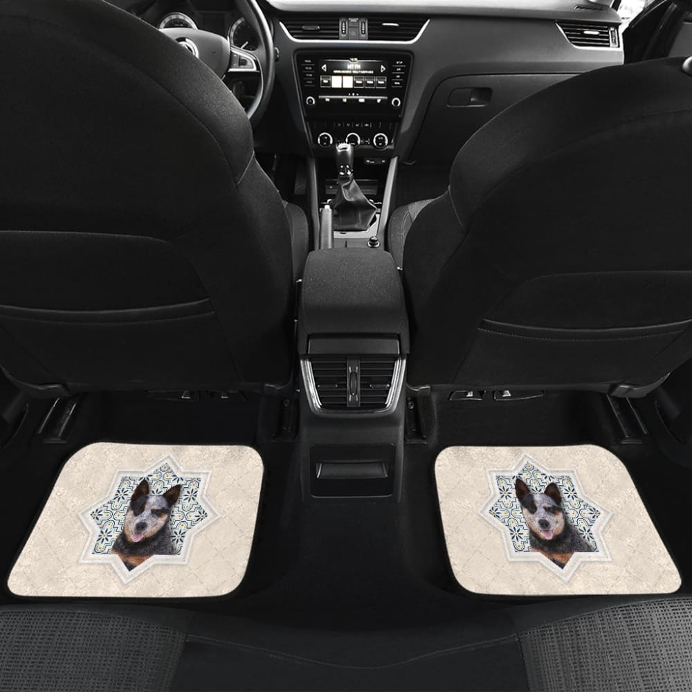 Australian Cattle Dog Car Floor Mats Custom Dog Car Accessories 211008 - YourCarButBetter
