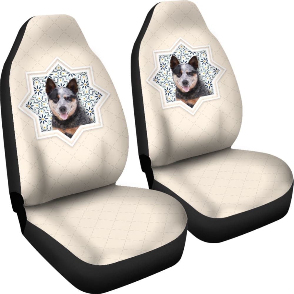 Australian Cattle Dog Car Seat Covers Custom Dog Car Accessories 211008 - YourCarButBetter