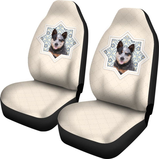 Australian Cattle Dog Car Seat Covers Custom Dog Car Accessories 211008 - YourCarButBetter