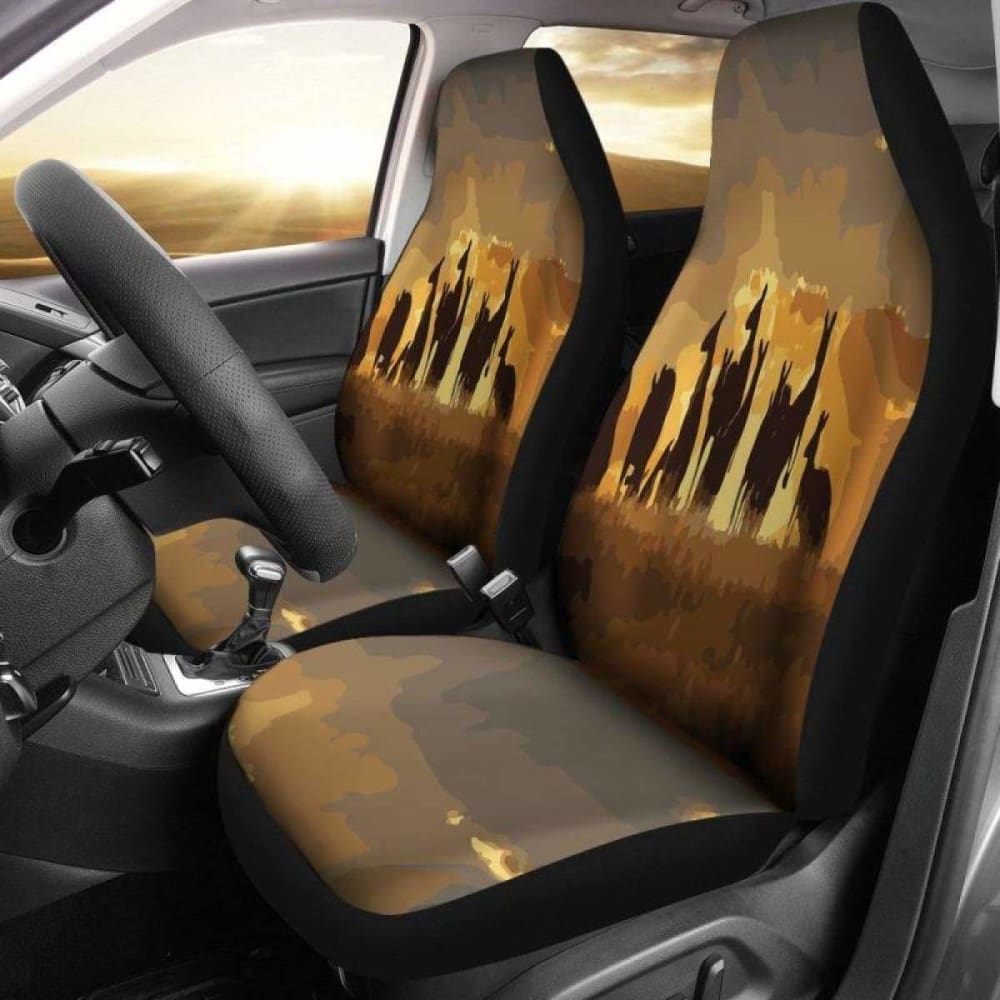 Australian Kangaroo Family Car Seat Cover - 4 174914 - YourCarButBetter