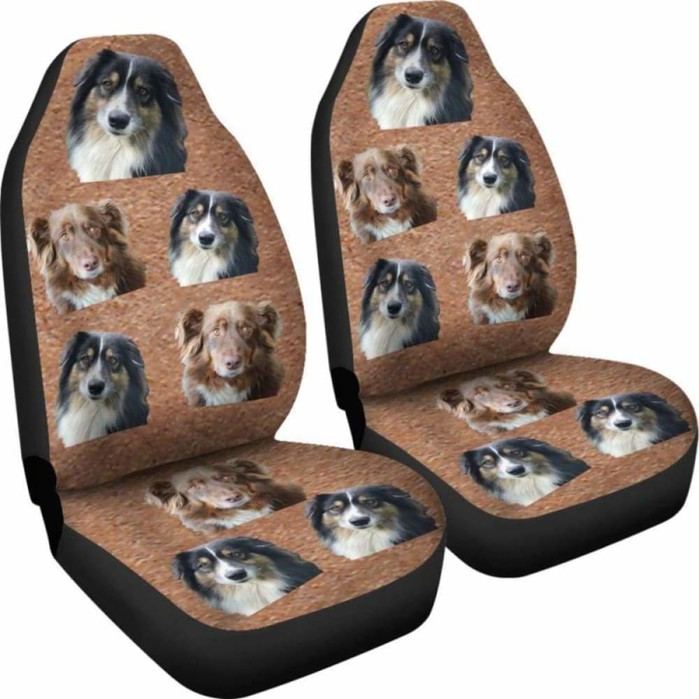 Australian Shepherd Car Seat Covers 091706