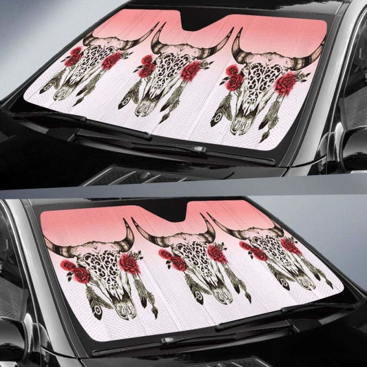 Auto Sun Shades - Cow 04 172609 - YourCarButBetter