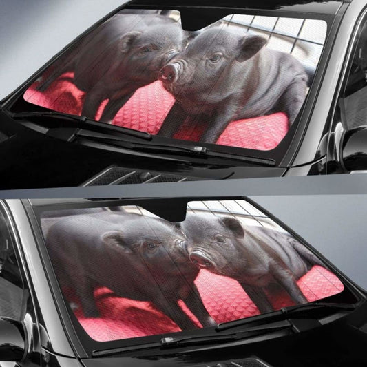 Auto Sun Shades - Pig 01 102507 - YourCarButBetter