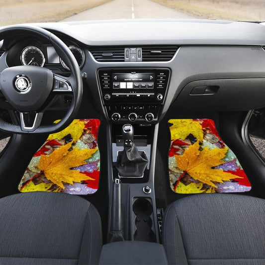 Autumn Leaves Car Floor Mats 211804 - YourCarButBetter