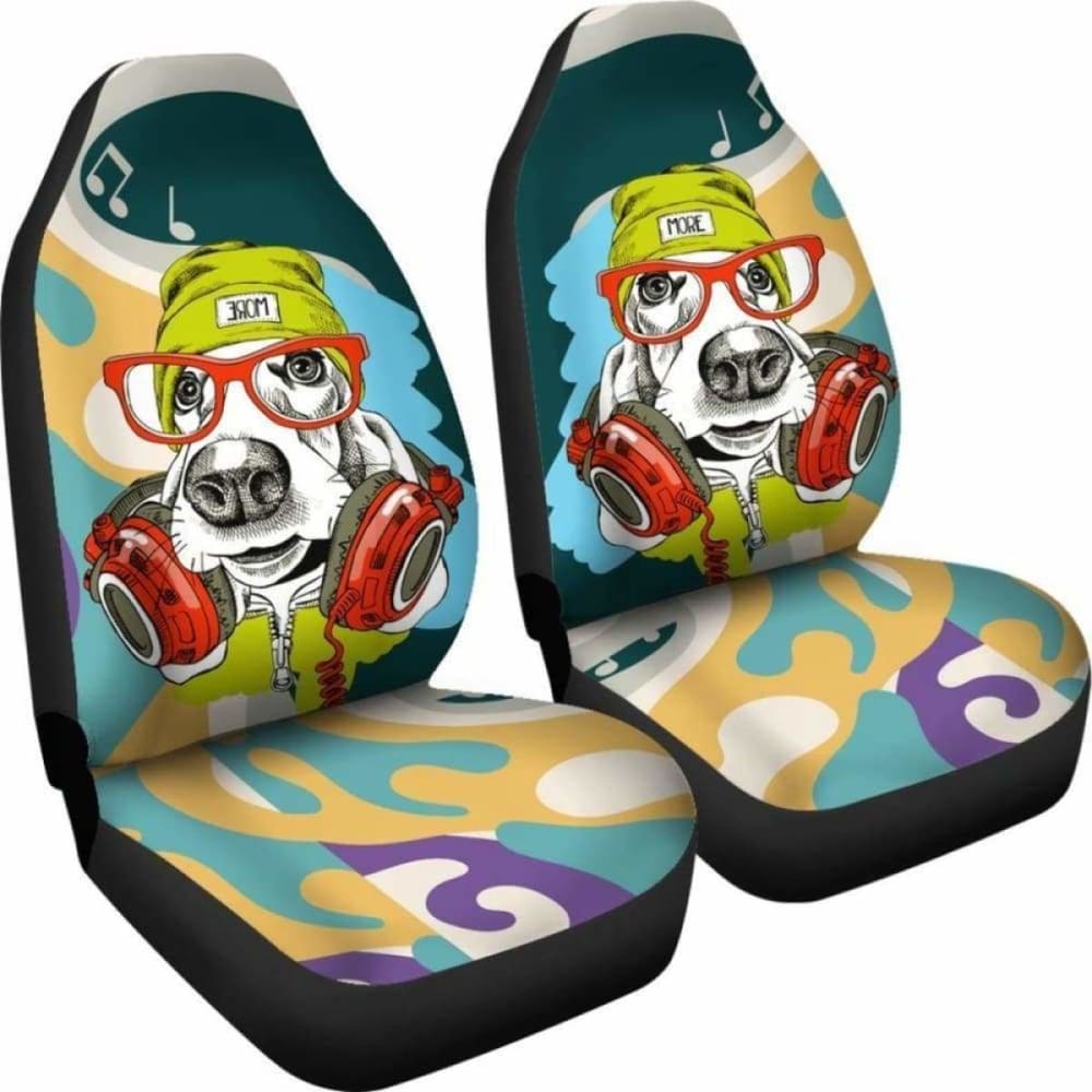 Basset Car Seat Covers 10 200410