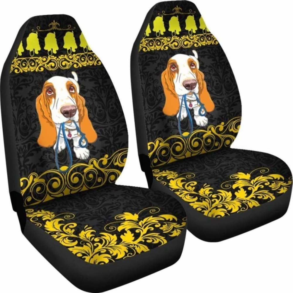 Basset Hound Car Seat Covers 12 200410