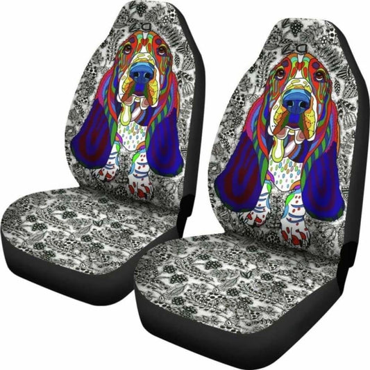 Basset Hound Car Seat Covers 17 200410