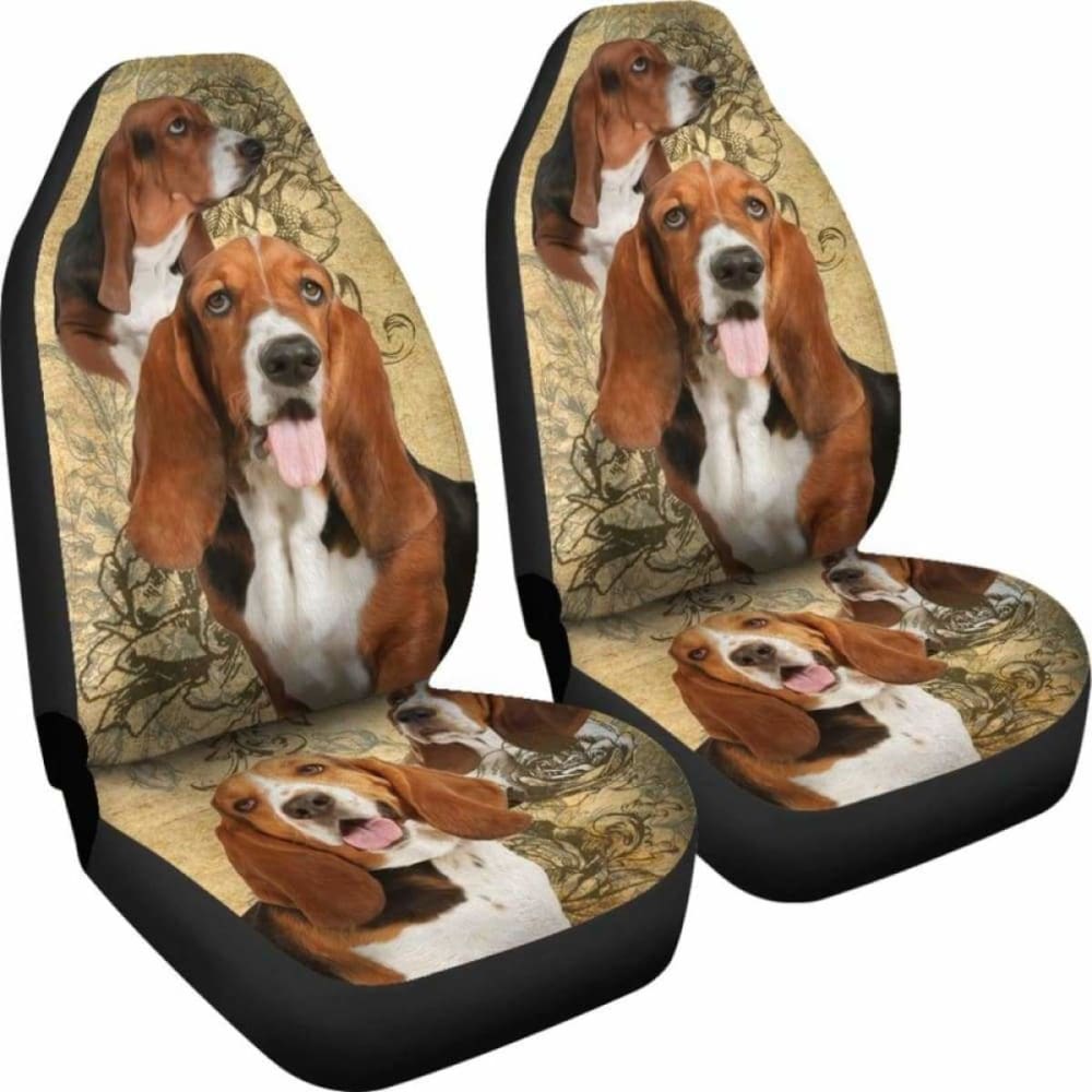 Basset Hound - Car Seat Covers 200410