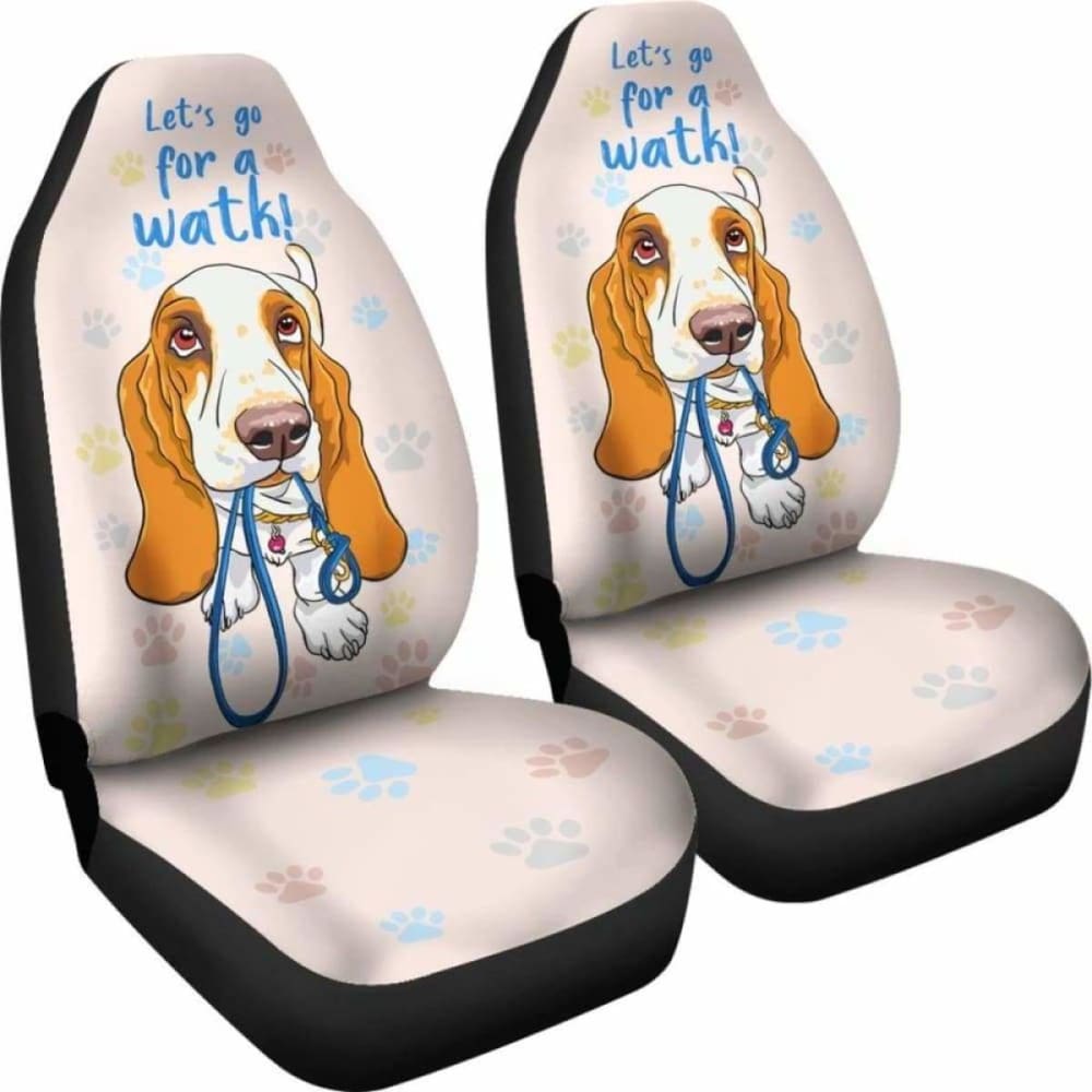 Basset Hound Car Seat Covers 5 200410