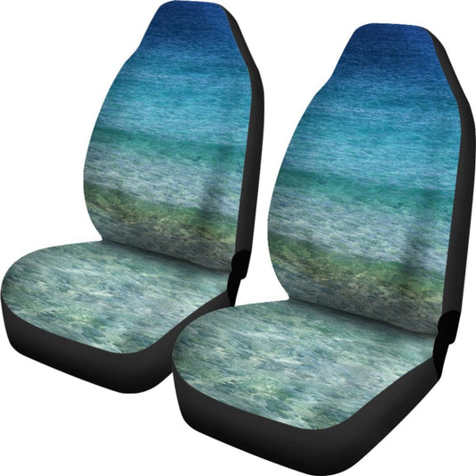 Beach Ocean Water Car Seat Covers 174510 - YourCarButBetter