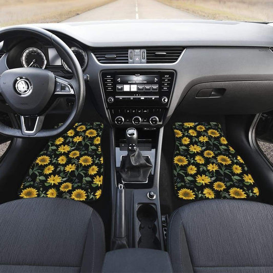 Beautiful Sunflower Car Floor Mats 210203