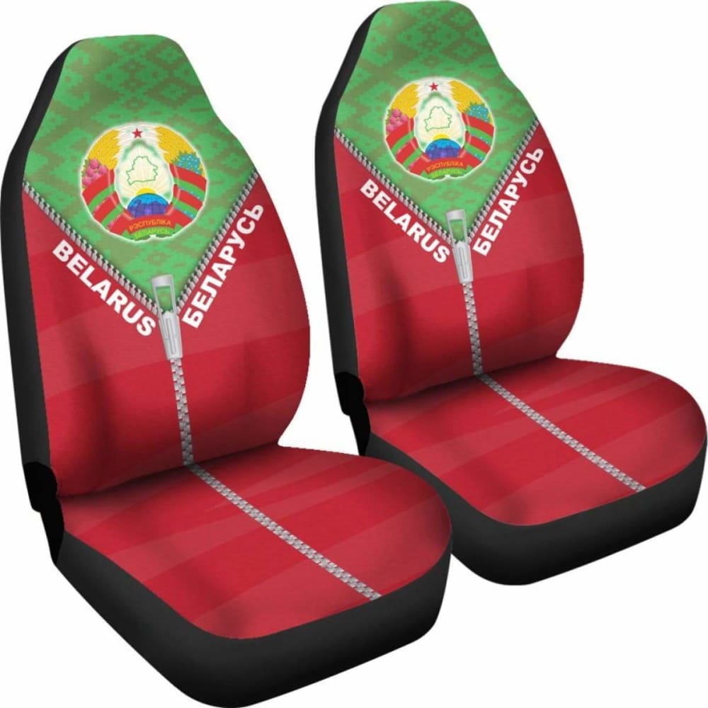 Belarus Car Seat Cover With Straight Zipper Style 192609 - YourCarButBetter