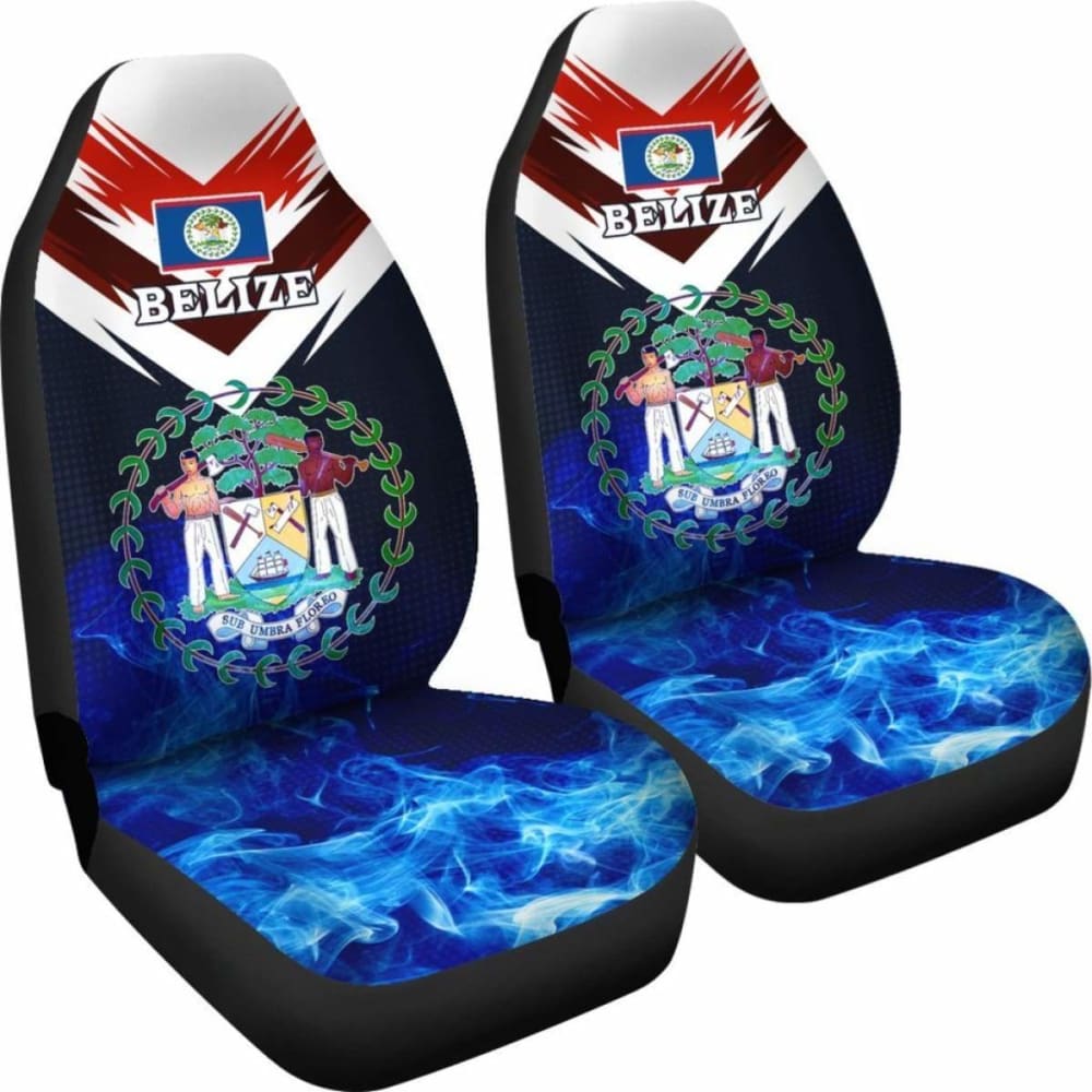 Belize New Release Car Seat Covers (Set Of Two) 221205 - YourCarButBetter