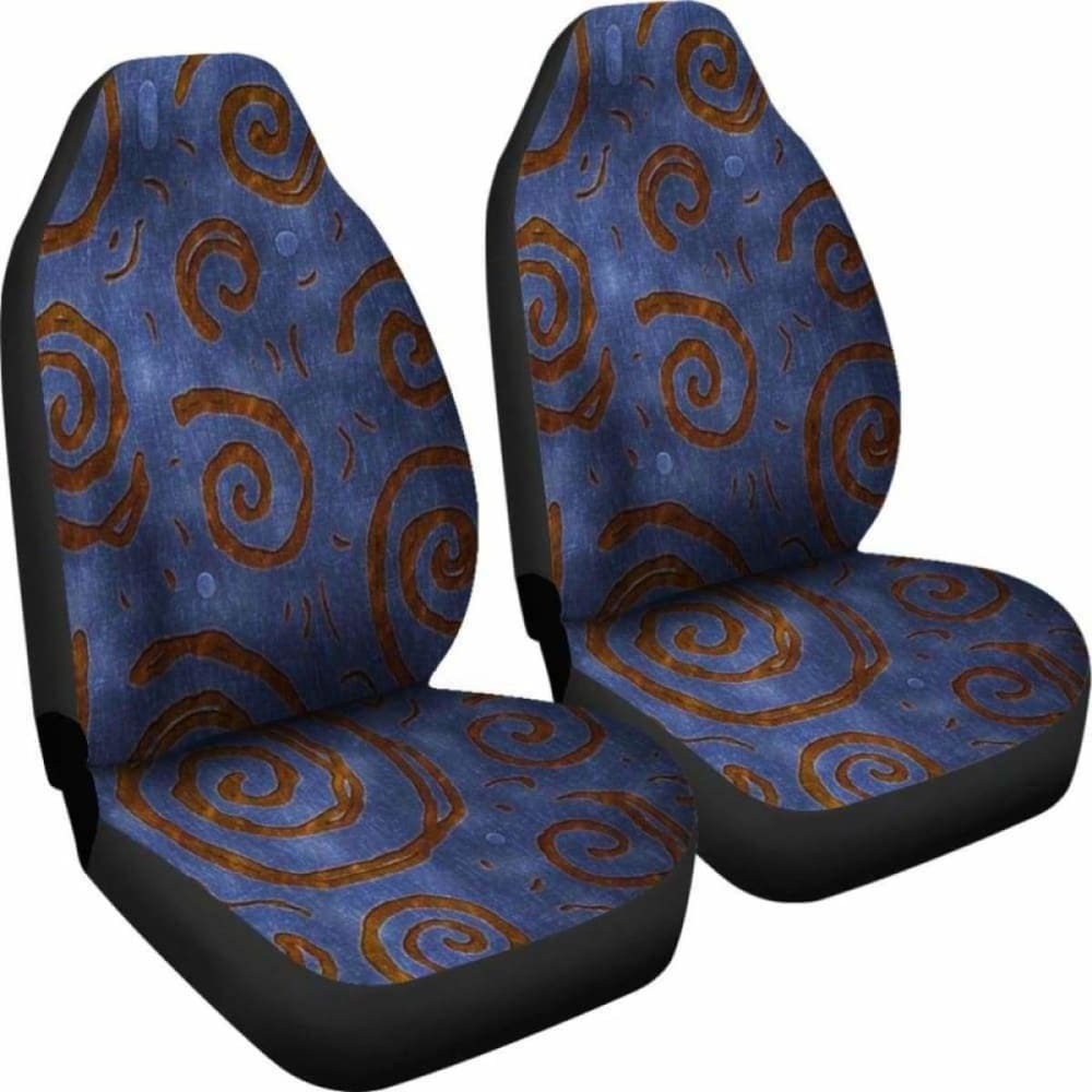 Blue Abstract Car Seat Covers | Give Your Car A Makeover! 105905 - YourCarButBetter