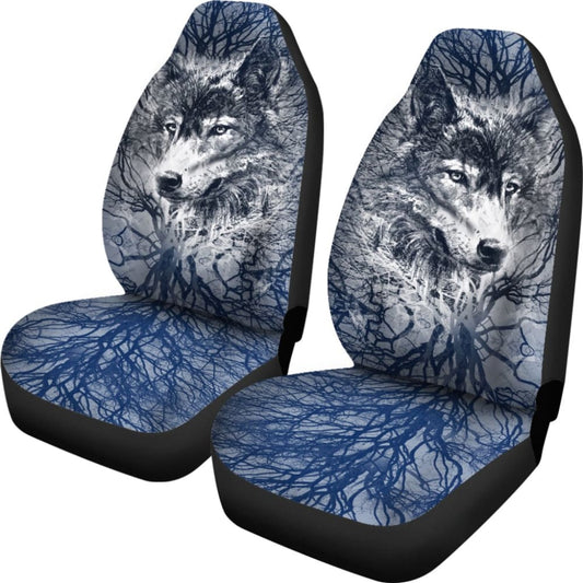 Blue Wolf Soul Car Seat Covers 174510 - YourCarButBetter