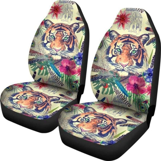 Bohemian Tiger Car Seat Covers 113308