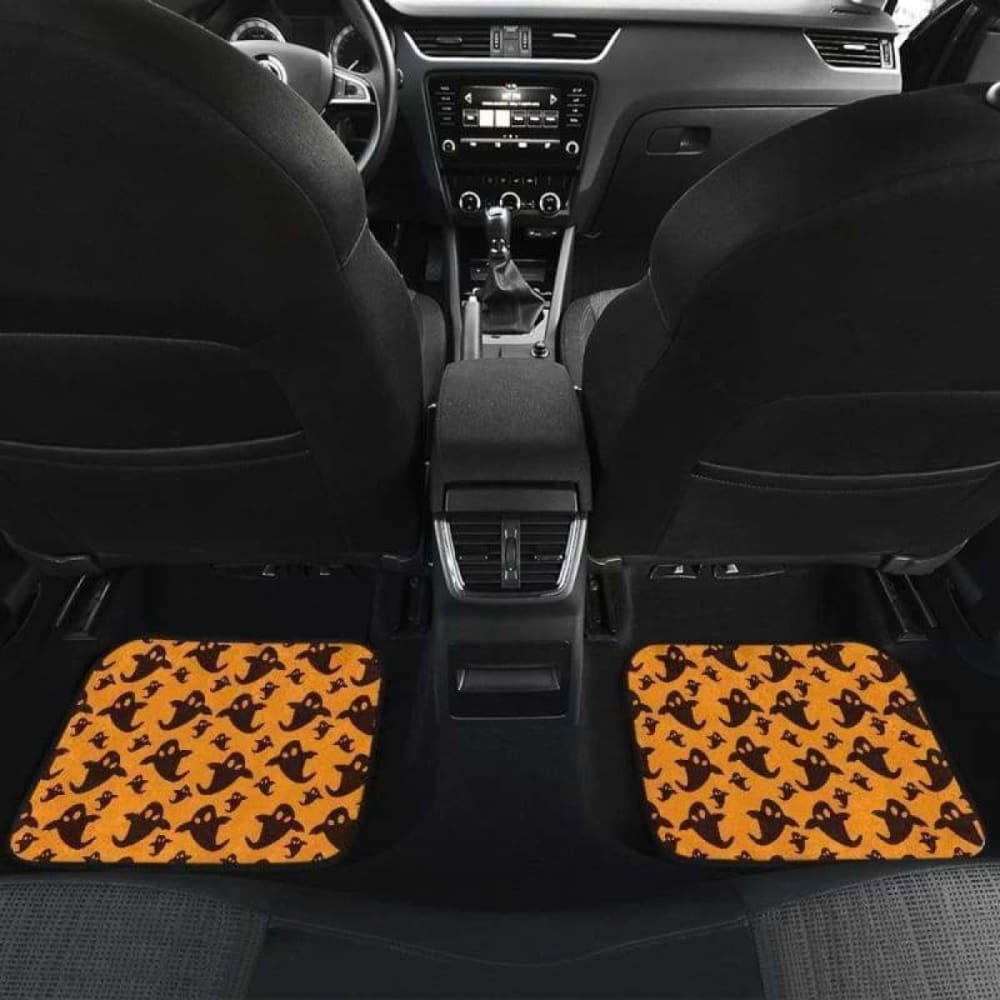Boo Halloween Car Floor Mats 102802 - YourCarButBetter