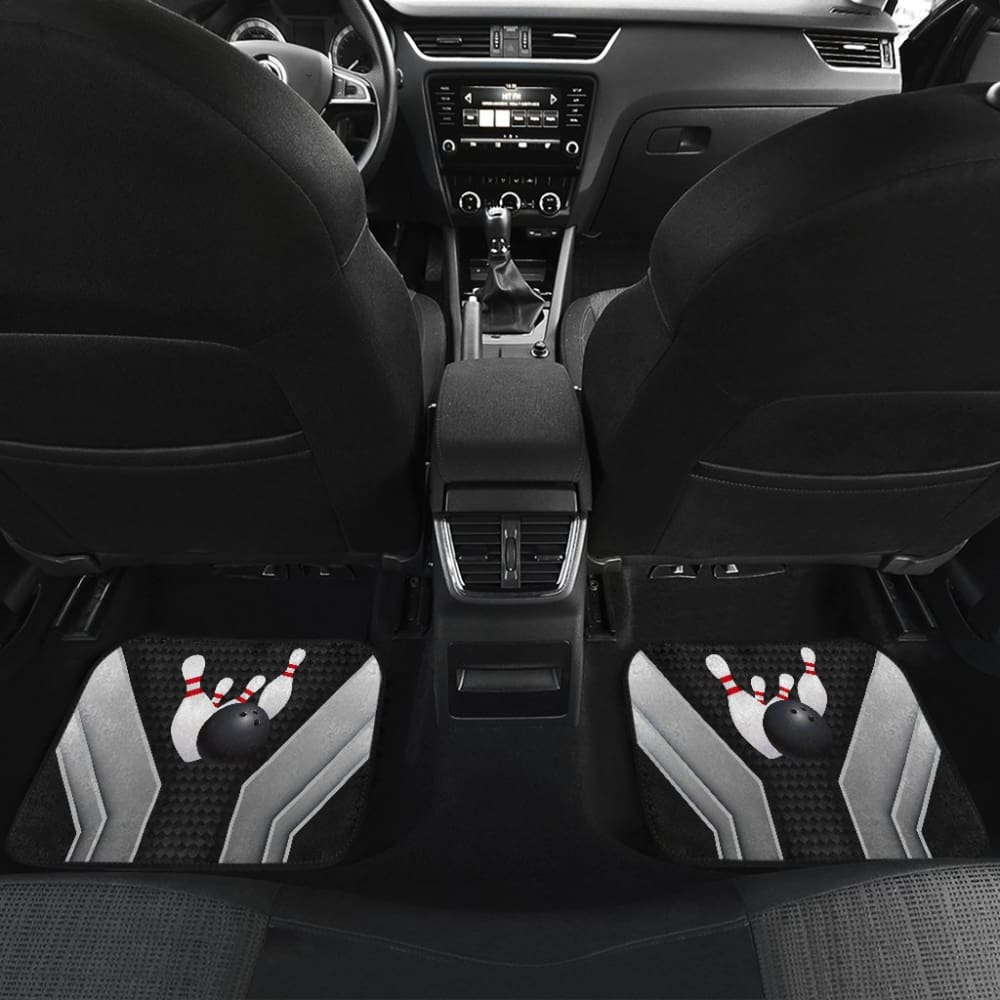 Bowling Car Seat Cover Metal Print 211008 - YourCarButBetter