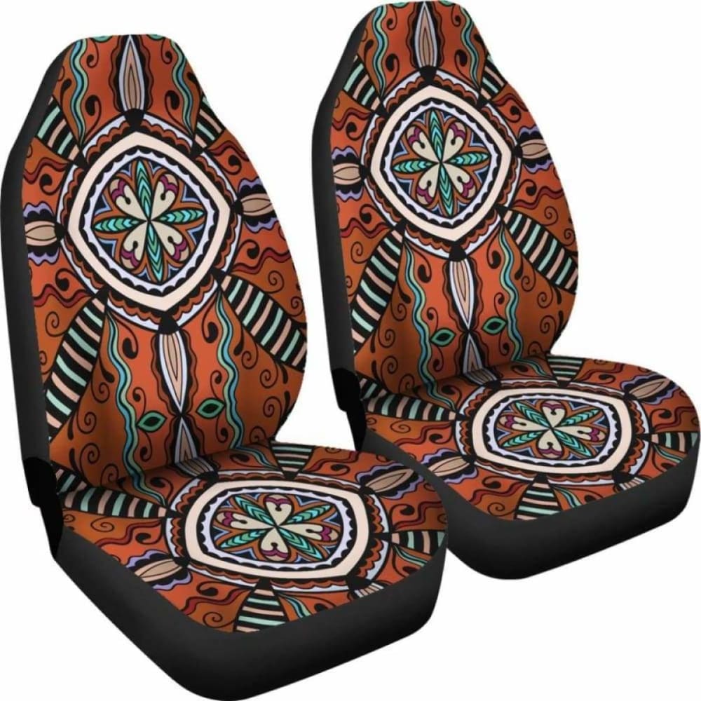 Brown Tribal Pattern Car Seat Covers | Give Your Car A Makeover! 105905 - YourCarButBetter