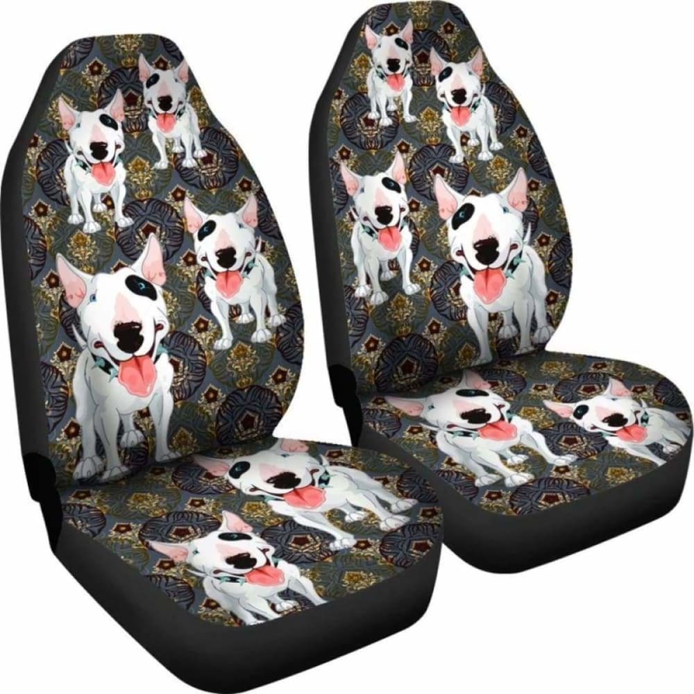 Bull Terrier Car Seat Covers 20 110424 - YourCarButBetter