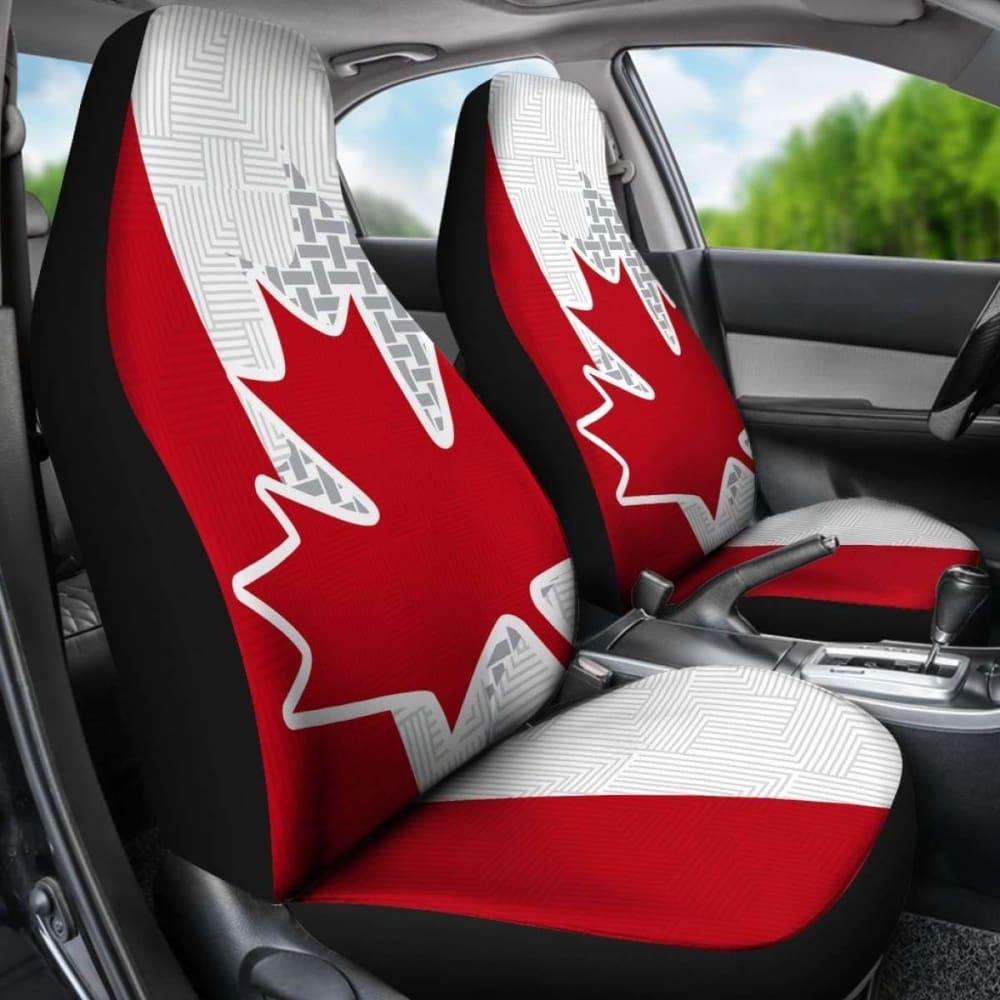 Canada Car Seat Covers - Maple Leaf Special - Single 2 174914 - YourCarButBetter