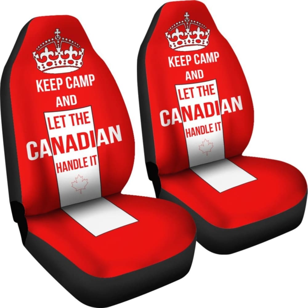 Canada Keep Camp Car Seat Cover 550317 - YourCarButBetter