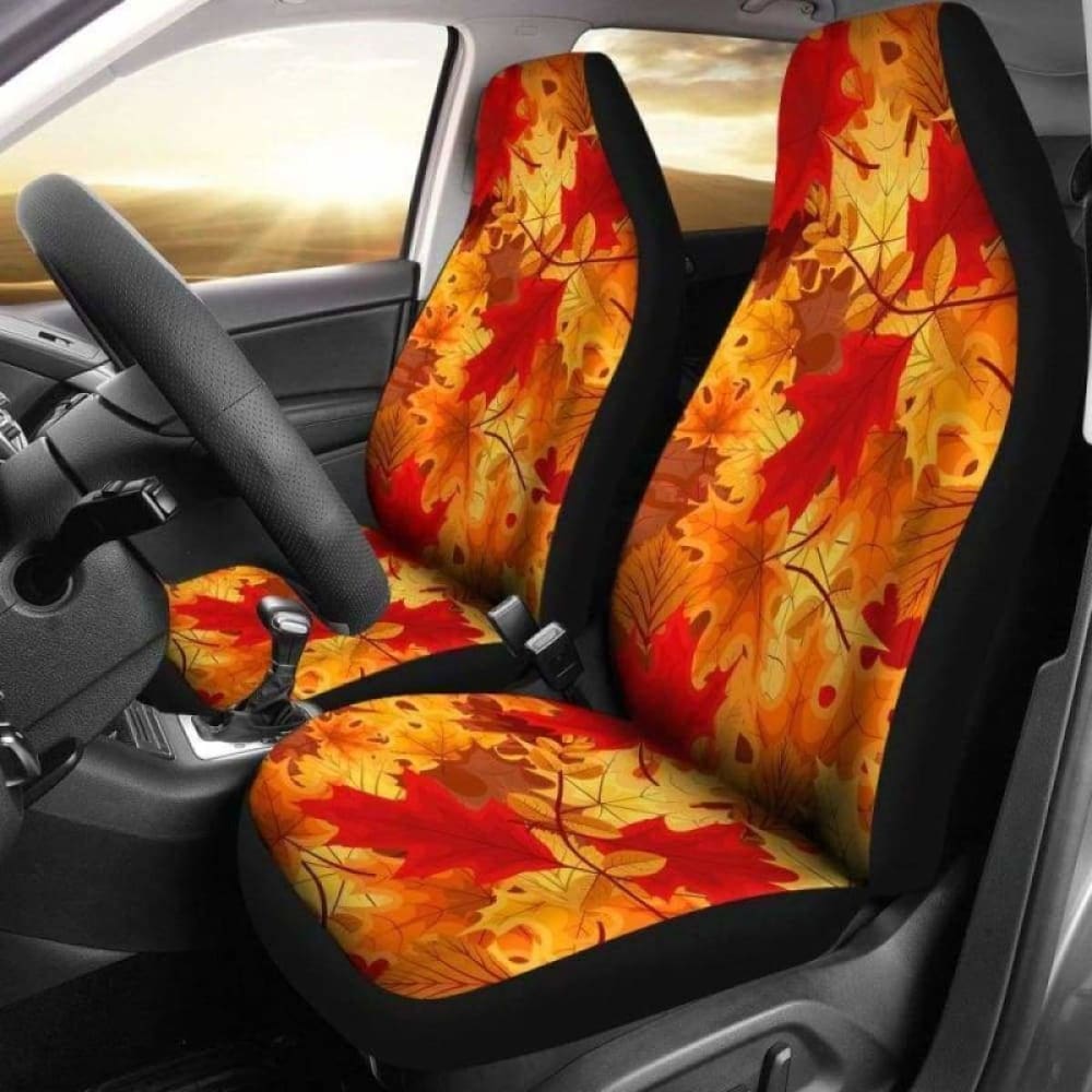 Canada Maple Leaf Car Seat Cover 06 8 174914 - YourCarButBetter