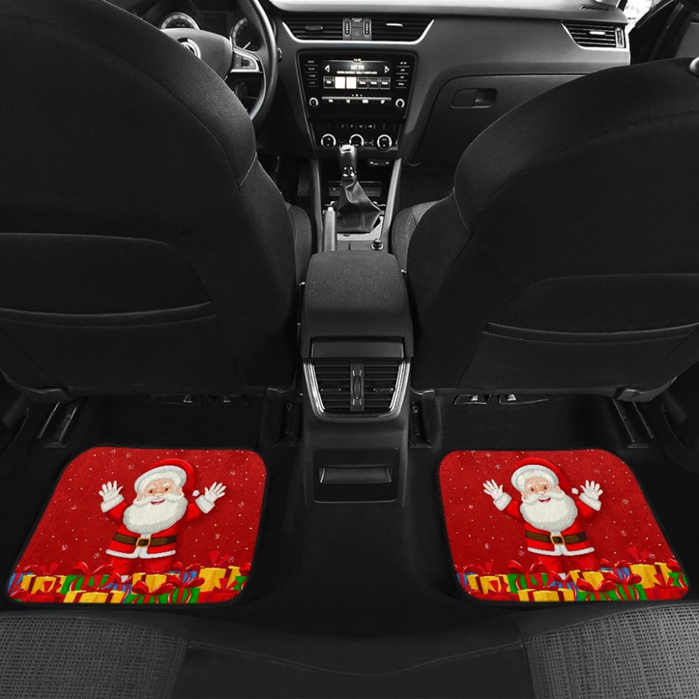 Car Floor Mats Christmas Santa Claus 211603 - YourCarButBetter