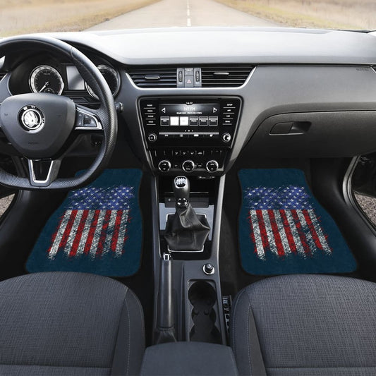 Car Floor Mats With American Flag Pride 211206 - YourCarButBetter