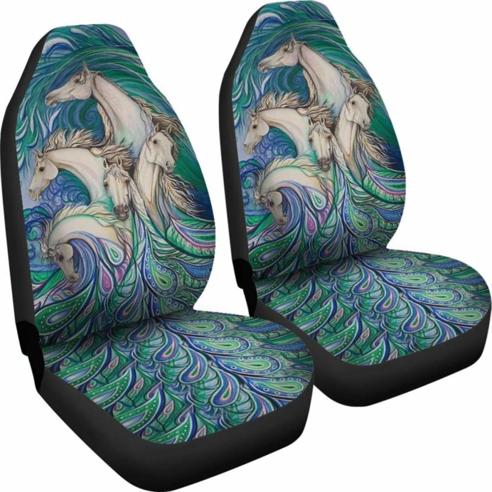 Car Seat Cover - Horses 170804