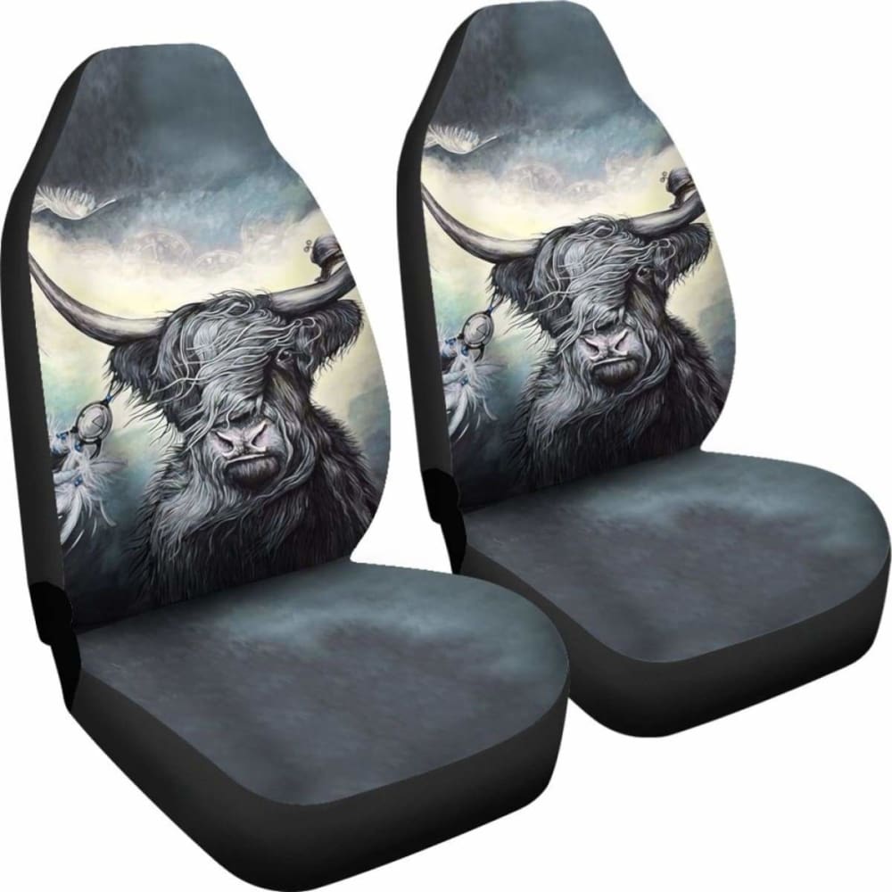 Car Seat Covers - Cow Lovers 08 144730