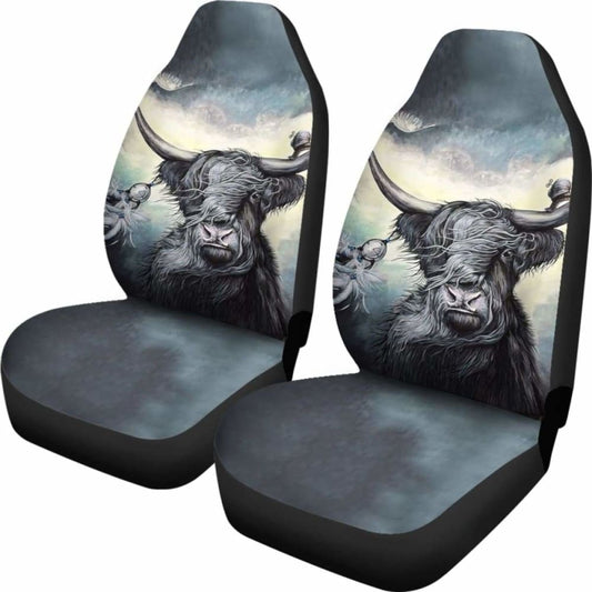 Car Seat Covers - Cow Lovers 08 144730