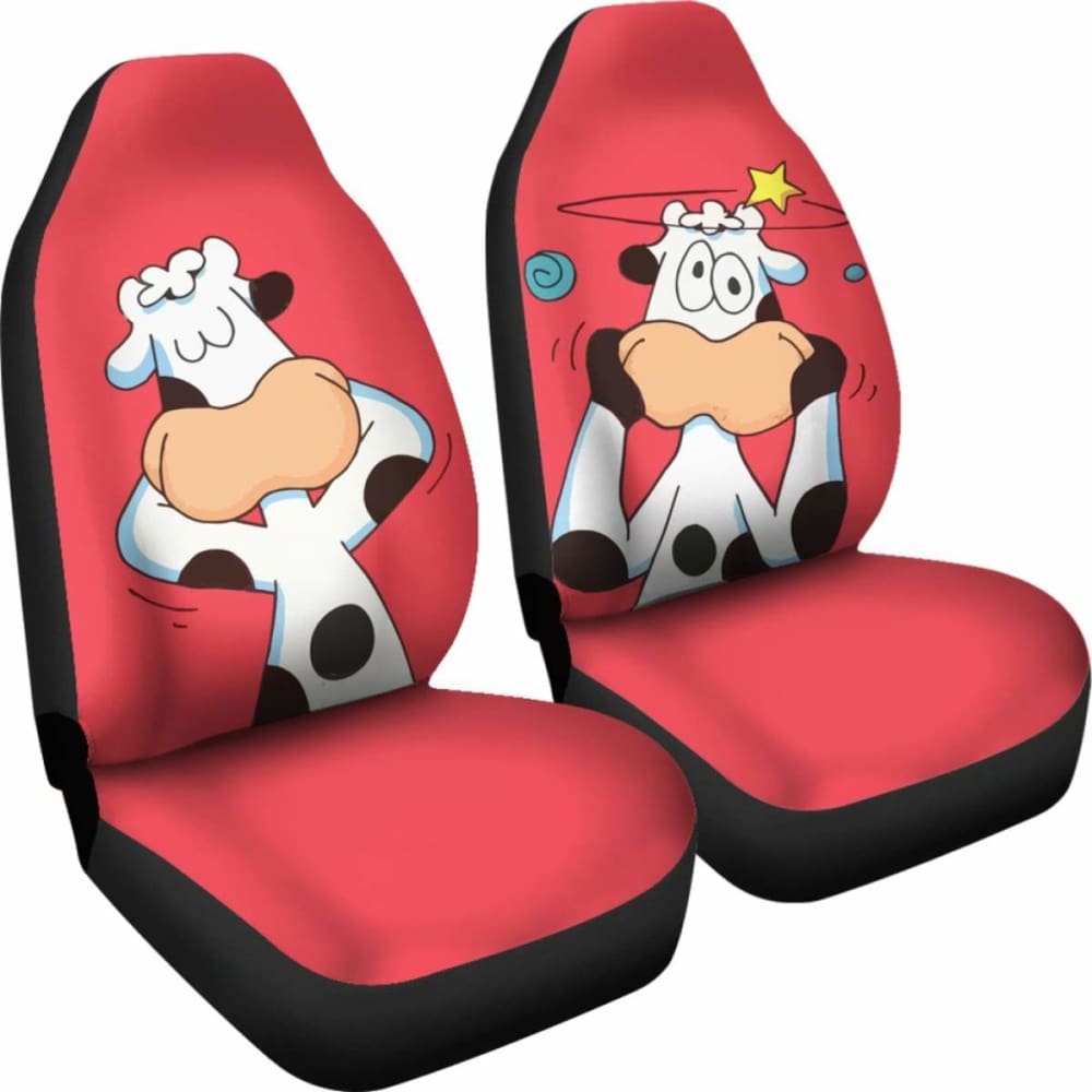 Car Seat Covers - Cow Lovers 17 144730