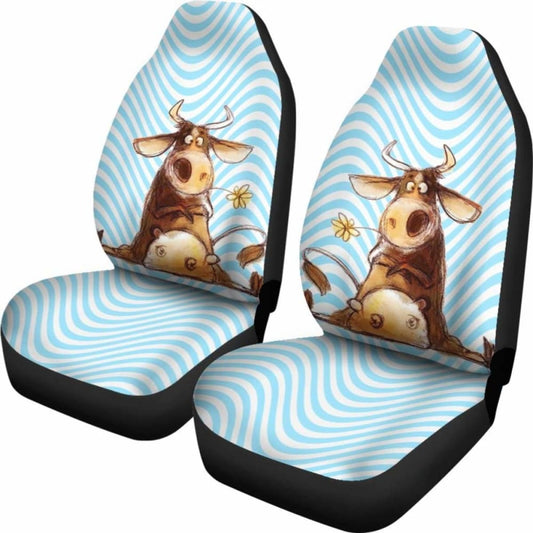 Car Seat Covers - Cow Lovers 20 144730