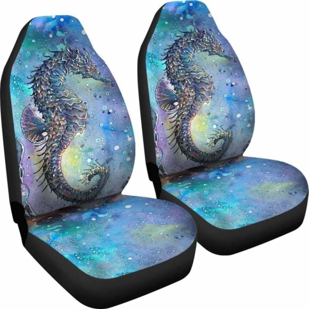 Car Seat Covers - Hippocampus Seahorse 105905 - YourCarButBetter