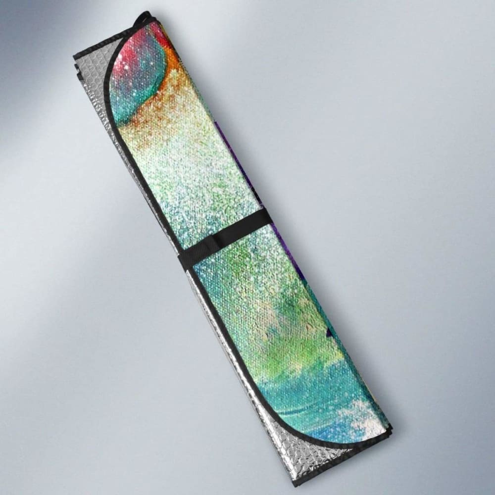 Car Sun Shade With Dolphin Print. 085424 - YourCarButBetter