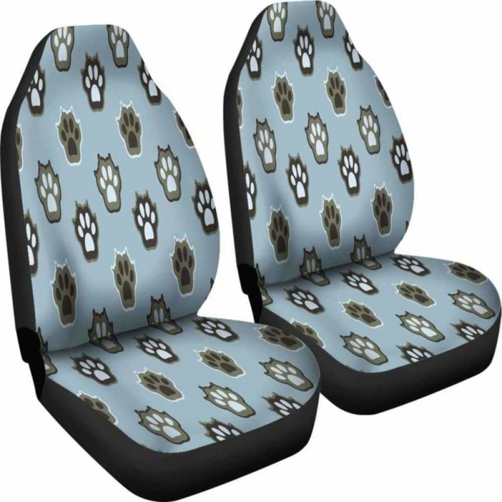 Cat Paw Print Car Seat Covers Awesome 161012