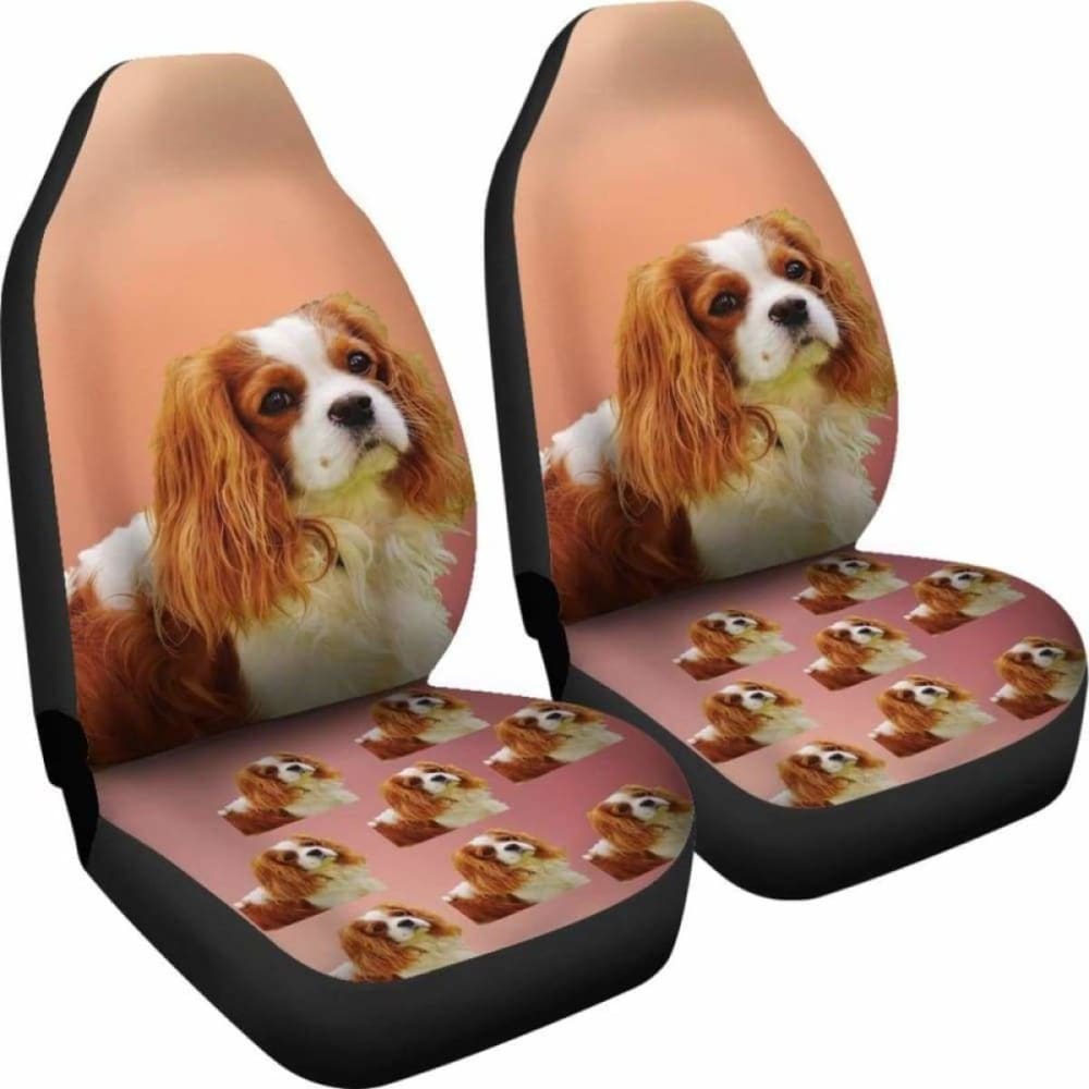 Cavalier King Charles Spaniel Car Seat Cover 195016 - YourCarButBetter