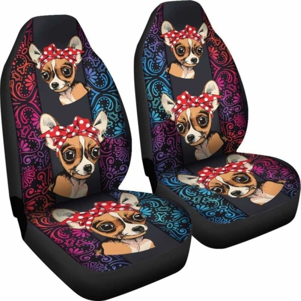 Chihuahua Car Seat Covers 060 091114 - YourCarButBetter