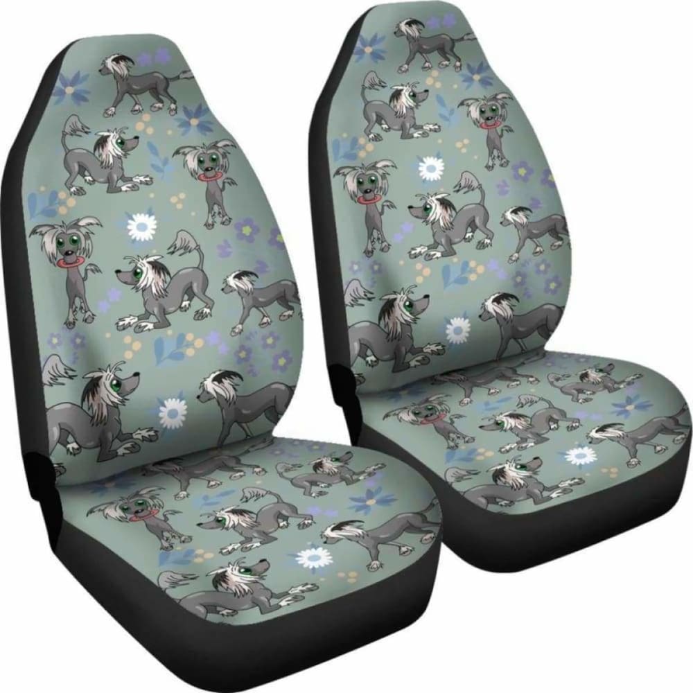 Chinese Crested Car Seat Covers 17 154230 - YourCarButBetter