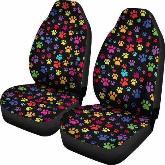 Colorful Paws Car Seat Covers 161012