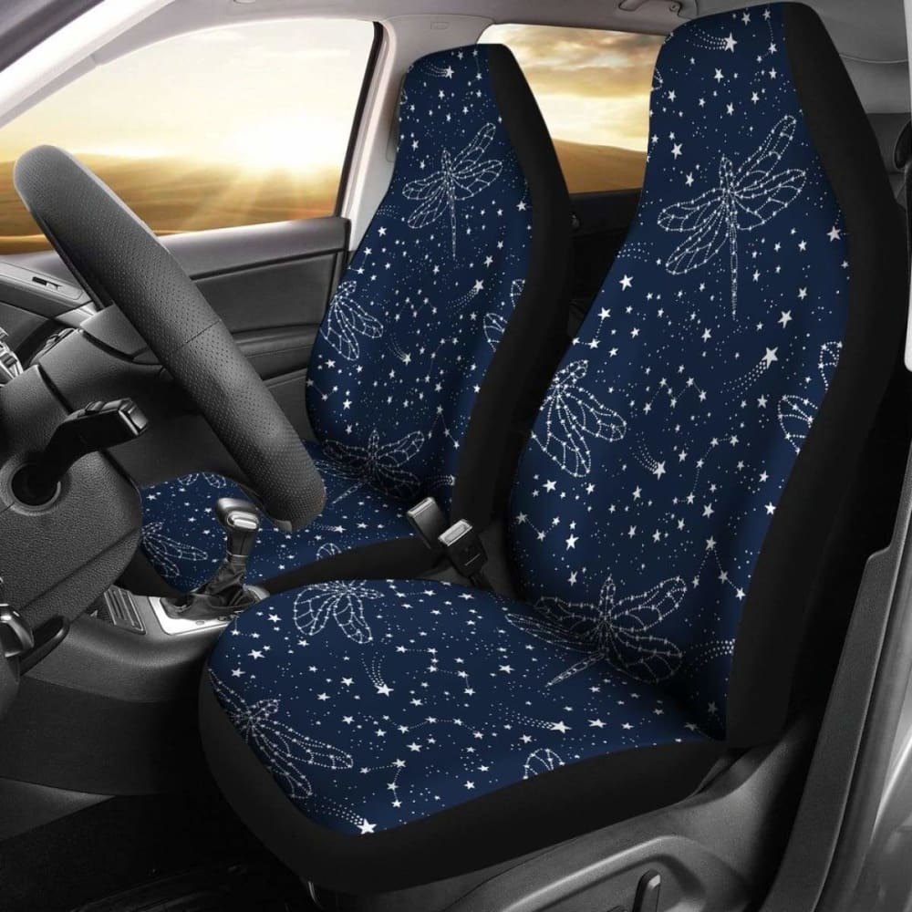 Constellations & Stars With Dragonfly Car Seat Covers 135711